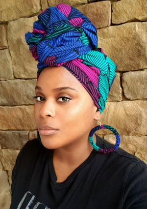 The "It Girl" African Head Wrap or Set