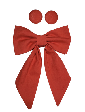 The "Blood Orange" Bowtie or Set