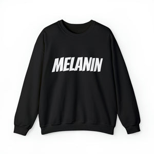 "Melanin" Unisex Heavy Blend™ Crewneck Sweatshirt (Multiple Colors)