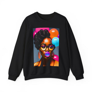 "Pop Art DIva" Unisex Heavy Blend™ Crewneck Sweatshirt