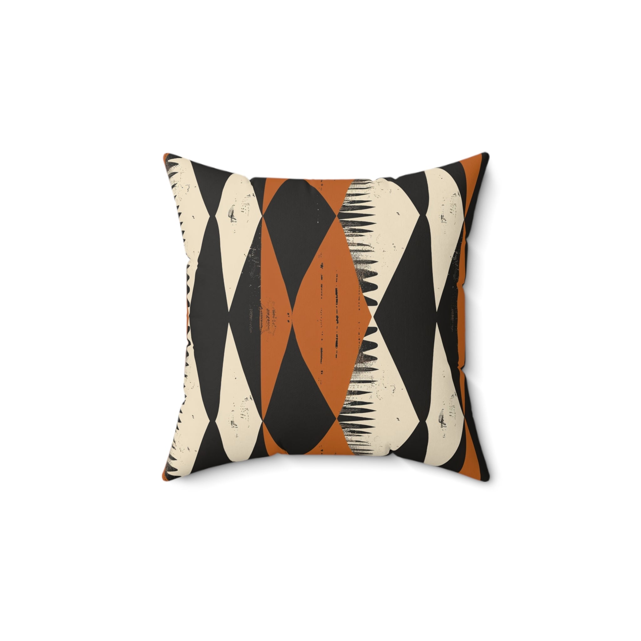 Bohemian Geometric Square Pillow – Cozy Home Decor Double Sided Design