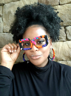 The "Safari 2" African Print Frames & Hoops Set