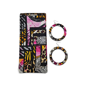 Pink, Brown, Yellow Multi Print Head Wrap or Set