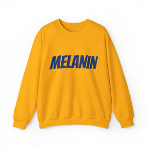 "Melanin" Unisex Heavy Blend™ Crewneck Sweatshirt (Multiple Colors)