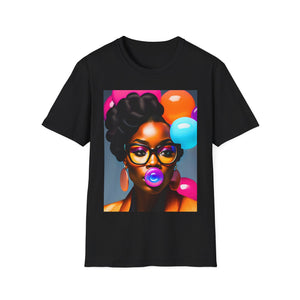 "Pop Art Diva" Unisex Softstyle T-Shirt