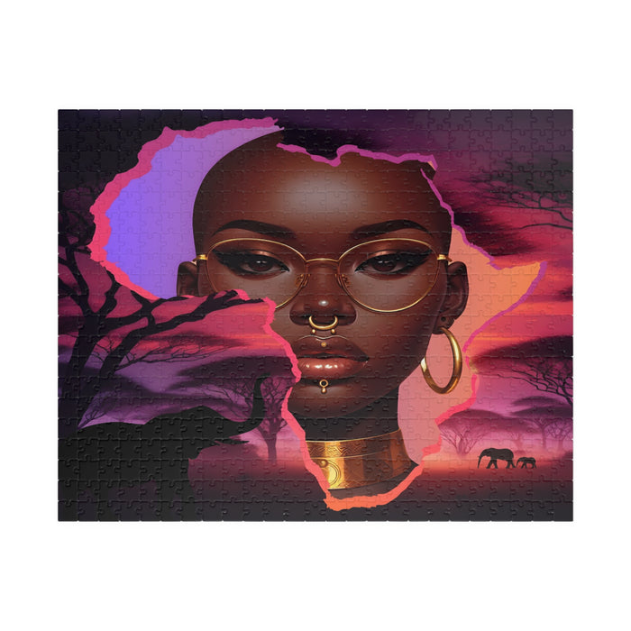 Stunning 'African Beauty' Puzzle - 110, 252, 520 Piece Options