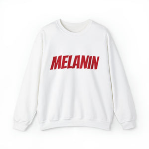 "Melanin" Unisex Heavy Blend™ Crewneck Sweatshirt (Multiple Colors)