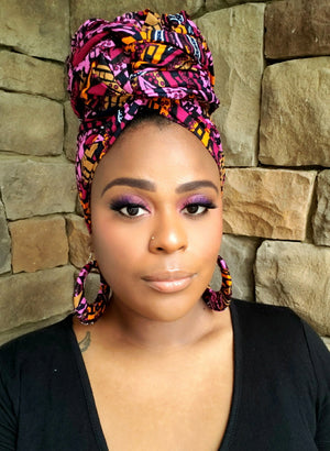 "Ziya" Head Wrap or Set