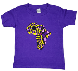"Material Girl" Toddler Africa Patch T-Shirt