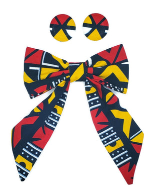 The "Kensley" Bowtie Set (Red)